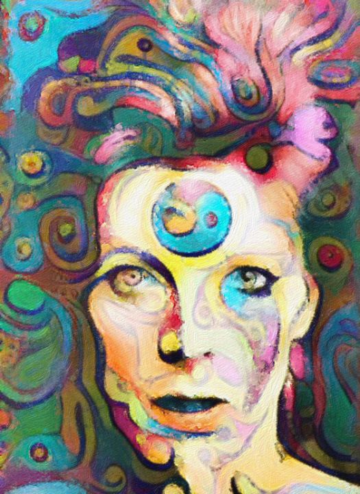 Art of the Day: "To Earth with Love". Buy at: ArtPal.com/diannemeinke?i…