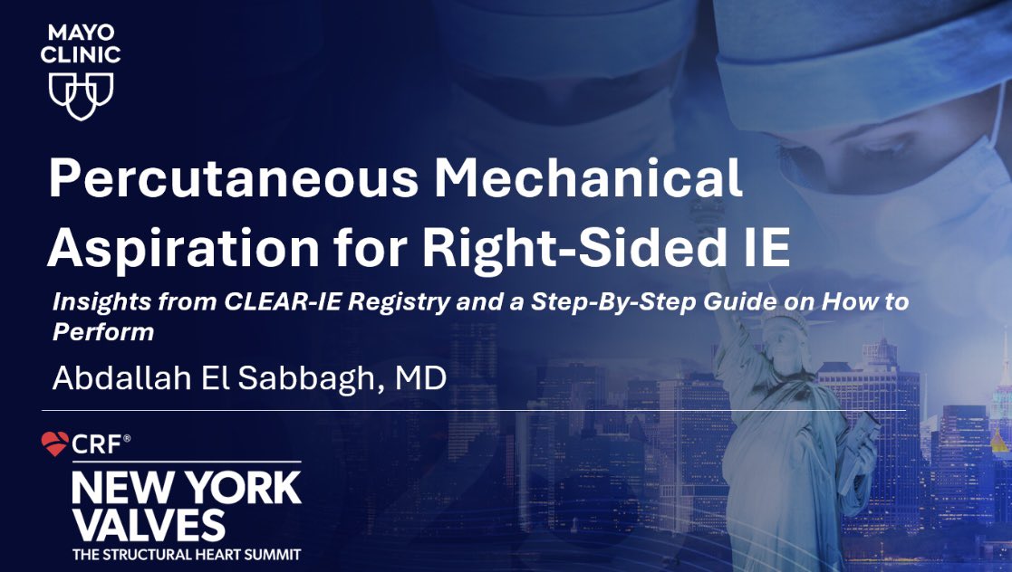 Abdallah El Sabbagh (@aelsab) on Twitter photo Exciting to see several sessions on endocarditis at #NYValves2025 always on the cutting edge of structural innovation. Join the discussion on this evolving frontier in valve and infection management <a href="/sanjum/">Sanjum S. Sethi MD, MPH</a> <a href="/HamidNadira/">Nadira Hamid</a> <a href="/crfheart/">Cardiovascular Research Foundation</a> <a href="/TCT_ME_/">TCTME+</a> <a href="/mirvatalasnag/">MIЯVΛƬ #IC</a> <a href="/kashishgoelmd/">Kashish Goel</a> <a href="/jtsaxon/">John T. Saxon, MD</a> Exciting to see several sessions on endocarditis at #NYValves2025 always on the cutting edge of structural innovation. Join the discussion on this evolving frontier in valve and infection management <a href="/sanjum/">Sanjum S. Sethi MD, MPH</a> <a href="/HamidNadira/">Nadira Hamid</a> <a href="/crfheart/">Cardiovascular Research Foundation</a> <a href="/TCT_ME_/">TCTME+</a> <a href="/mirvatalasnag/">MIЯVΛƬ #IC</a> <a href="/kashishgoelmd/">Kashish Goel</a> <a href="/jtsaxon/">John T. Saxon, MD</a>