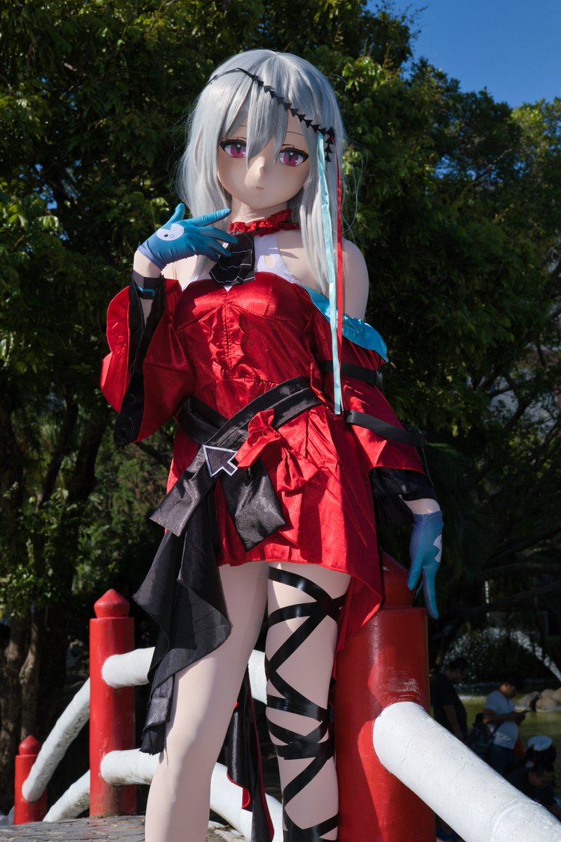 📷🪄：<a href="/philly030/">白雲</a>
#kigurumi #着ぐるみ 
#Arknights #アークナイツ 
#Skadi #スカジ