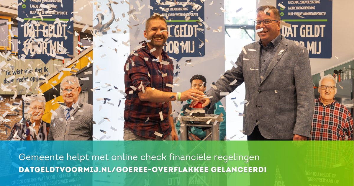 Veel mensen missen geld waar ze recht op hebben. Ontdek welke toeslagen en regelingen voor jou gelden via Datgeldtvoormij.nl/goeree-overfla… en krijg snel inzicht in jouw financiële mogelijkheden! Lees het hele bericht op goeree-overflakkee.nl/gemeente-helpt…

📷 Anniek van Zadelhoff