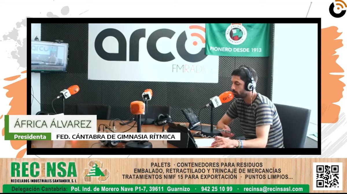 Tiro al ARCO (@tiroalarcofm) on Twitter photo Y también ya disponible la segunda parte de hoy:
👉🏽Charlamos con <a href="/alvarez_africa/">África Álvarez</a> , Presidenta de la Federación Cántabra de gimnasia rítmica, que se esta celebrando en el Palacio de Deportes con más de 2000 participantes
🎙️ ivoox.com/tiro-al-arco-p…
🎥youtube.com/live/9Yab9UQRx… Y también ya disponible la segunda parte de hoy:
👉🏽Charlamos con <a href="/alvarez_africa/">África Álvarez</a> , Presidenta de la Federación Cántabra de gimnasia rítmica, que se esta celebrando en el Palacio de Deportes con más de 2000 participantes
🎙️ ivoox.com/tiro-al-arco-p…
🎥youtube.com/live/9Yab9UQRx…