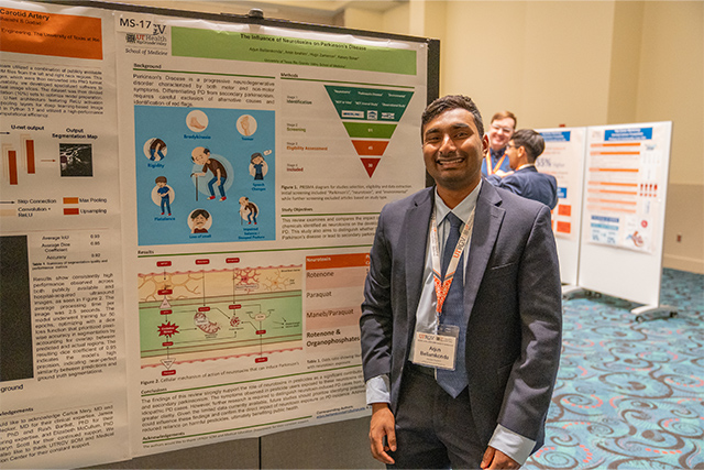 UTRGVNewsroom's tweet image. From Harvard to Vanderbilt, @UTRGVSOM students are tackling real-world health issues like diabetes, MS & obesity through competitive summer research nationwide — and bringing that knowledge home to the RGV. 🧠💡💪
Read more: utrgv.news/SOMSummerResea…
#UTRGV #MedicalResearch