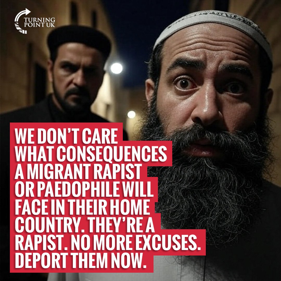Migrant rapists and paedophiles deserve their punishment.

No more excuses.

Deport them home.