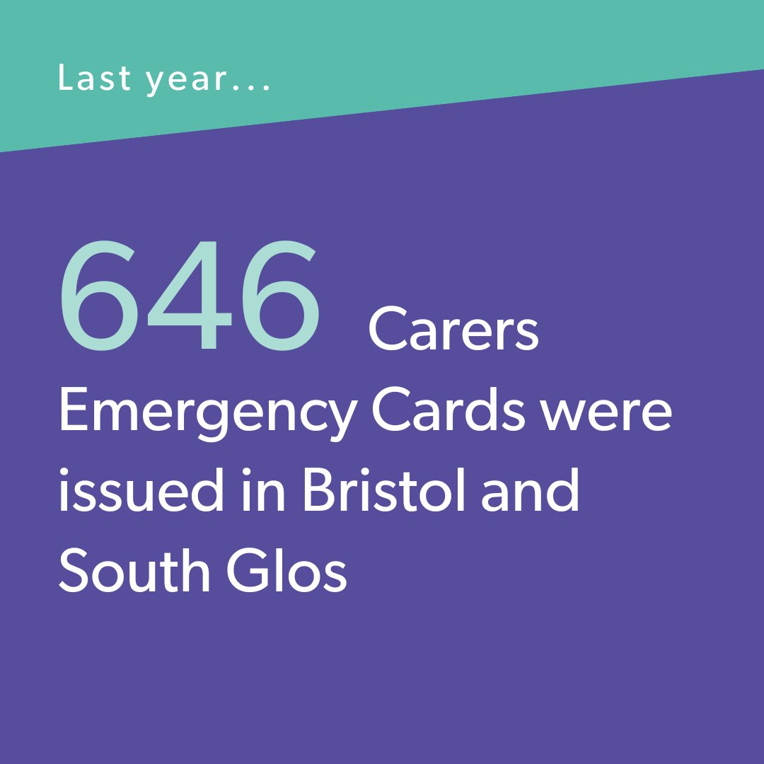 Carers Support - Bristol & South Glos (@carersbsg) on Twitter photo If you are a carer, this free card can help ensure your loved one stays safe if something happens to you.
carersbsg.org.uk/our-support-se…
If you're an organisation and are interested in offering discounts to carers through this scheme, please contact Lisa on LisaS@carersbsg.org.uk If you are a carer, this free card can help ensure your loved one stays safe if something happens to you.
carersbsg.org.uk/our-support-se…
If you're an organisation and are interested in offering discounts to carers through this scheme, please contact Lisa on LisaS@carersbsg.org.uk