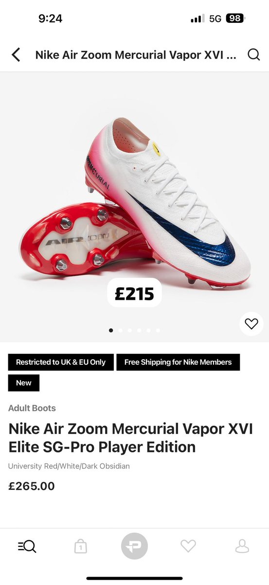 OJMartin_'s tweet image. I’m no-where near flairy enough to be wearing these…but i’ve got them anyway!
New Nike Pack available 🥵
Don’t pay the RIDICULOUS RRP’s that these are asking…drop me a message 🫡