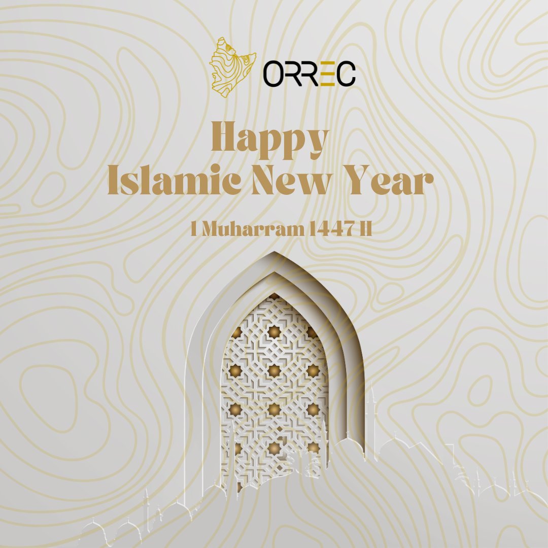 𝗕𝗼𝗻𝗻𝗲 𝗮𝗻𝗻𝗲́𝗲 𝗱𝗲 𝗹’𝗛𝗲́𝗴𝗶𝗿𝗲 𝟭𝟰𝟰𝟳 / 𝗛𝗮𝗽𝗽𝘆 𝗜𝘀𝗹𝗮𝗺𝗶𝗰 𝗡𝗲𝘄 𝗬𝗲𝗮𝗿 𝟭𝟰𝟰𝟳 𝗔𝗛! 🌙

À l’occasion du Nouvel An musulman, toute l’équipe de L’ORREC adresse ses meilleurs vœux à l’ensemble de la communauté.

Que cette nouvelle année soit riche en