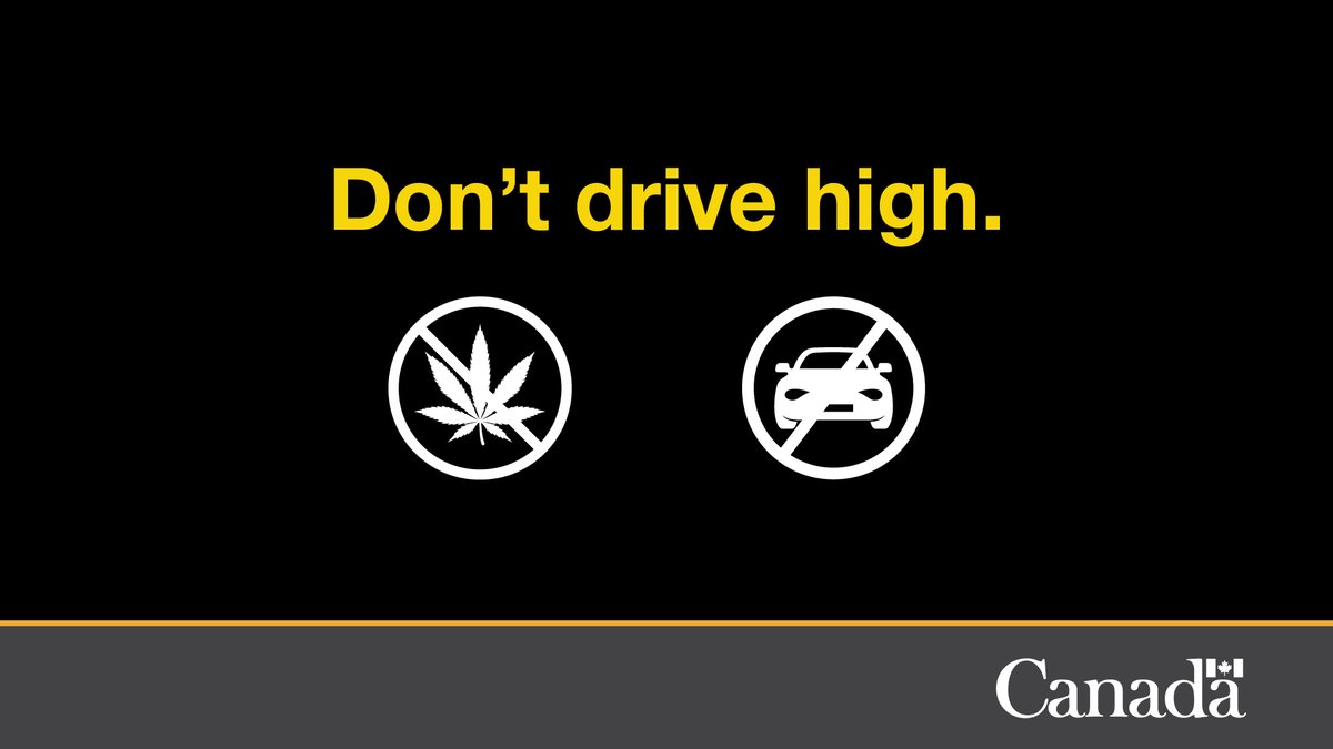 Drugs affect your ability to react and increase the chance of a crash. Don't get behind the wheel impaired — it's just not worth the risk. More:  canada.ca/en/campaign/do…