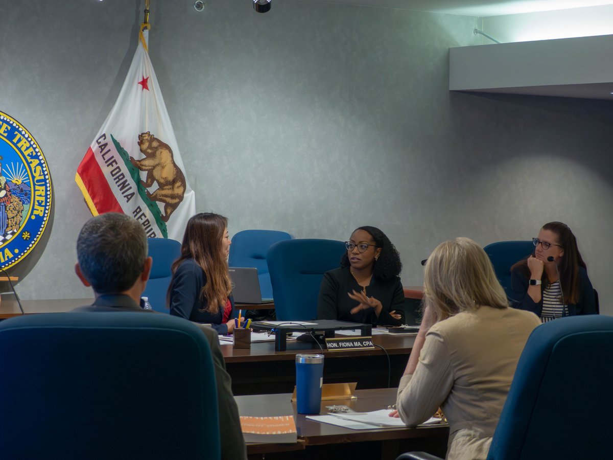 cdiac_sto's tweet image. Thank you to CDIAC's commission members and their designees for joining us for our Commission Meeting yesterday. For the June 25, 2025, Commission meeting materials, visit: treasurer.ca.gov/cdiac/meeting/… #muniland #publicfinance #CDIACsto