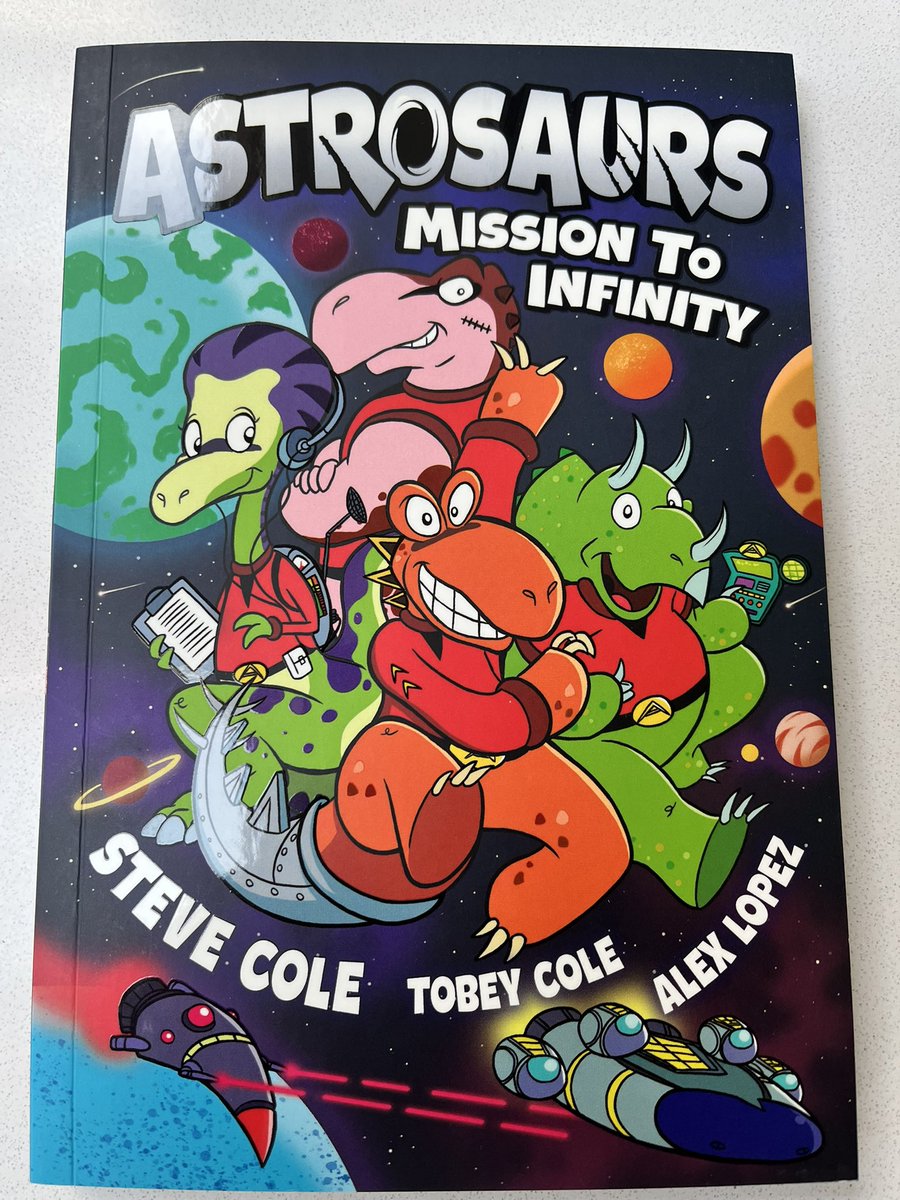 Tom G 📕 (@tjgriffiths) on Twitter photo Great to see the bestselling Astrosaurus series in a new graphic novel format. Thanks <a href="/amberivatt/">Amber Ivatt</a> <a href="/piccadillypress/">Piccadilly Press 📖✨</a> as this looks great. Out 4/9 for 6+ 🦖 <a href="/SteveColeBooks/">Steve Cole</a> Great to see the bestselling Astrosaurus series in a new graphic novel format. Thanks <a href="/amberivatt/">Amber Ivatt</a> <a href="/piccadillypress/">Piccadilly Press 📖✨</a> as this looks great. Out 4/9 for 6+ 🦖 <a href="/SteveColeBooks/">Steve Cole</a>