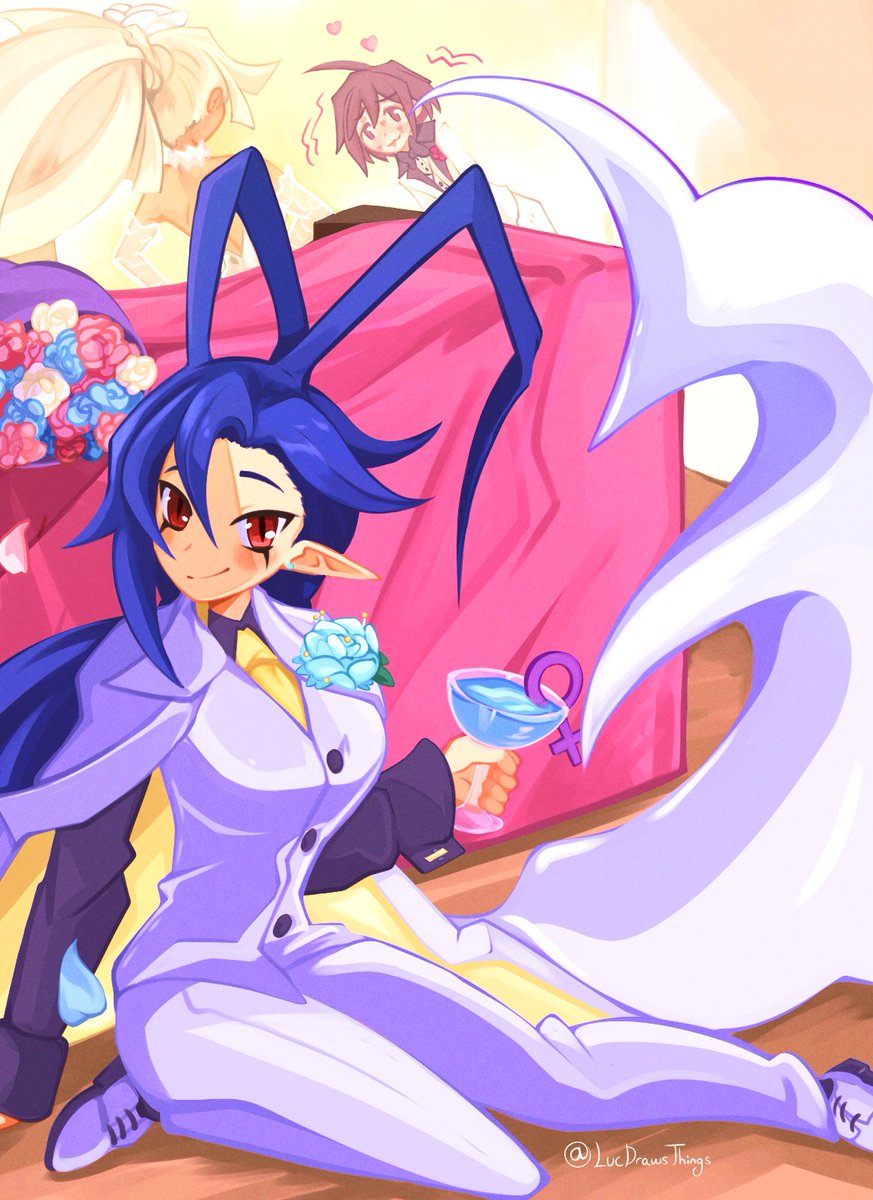 颯爽たる麗人 🌩️💙🩶🩷🌩️ [ ディスガイアRPG, 婿雷帝ラハールちゃん ]
