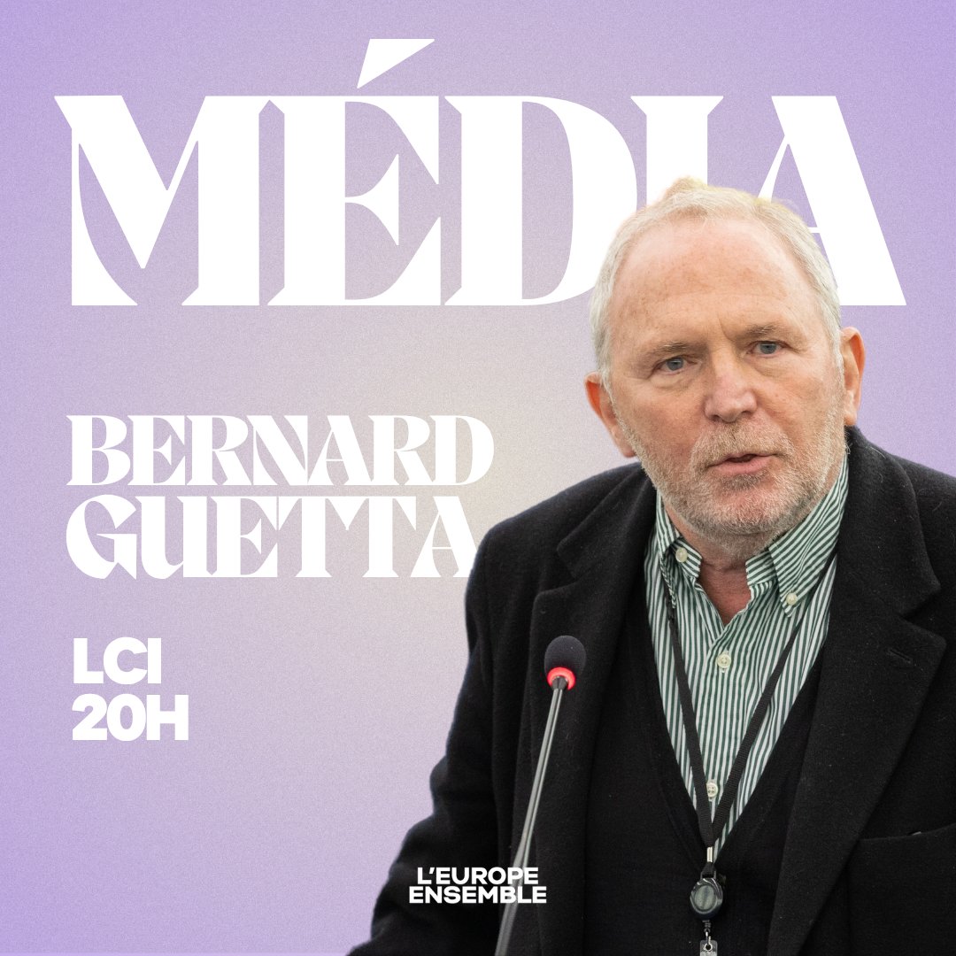 📺 <a href="/guetta_en/">Bernard Guetta</a> sera l'invité de LCI ce soir, à partir de 20h.