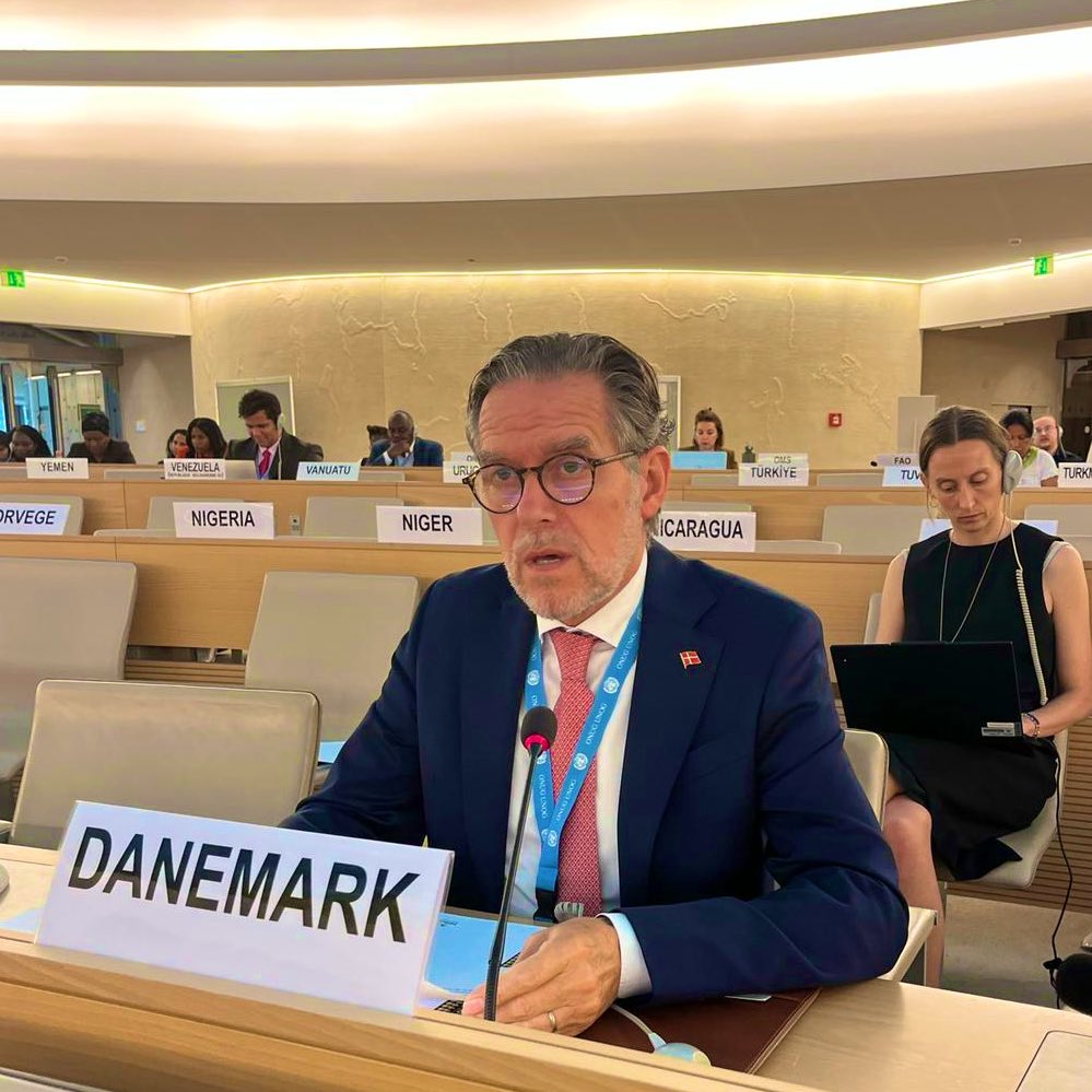 DKUNmisgva's tweet image. Today at #HRC59, the Nordic-Baltics 🇩🇰🇪🇪🇫🇮🇮🇸🇱🇻🇱🇹🇳🇴🇸🇪 expressed deep concern over widespread, serious human rights violations in Burundi, incl. torture & SGBV.
We strongly urge the 🇧🇮 gov to fulfil its responsibilities & to fully collaborate with the UN human rights mechanisms.
