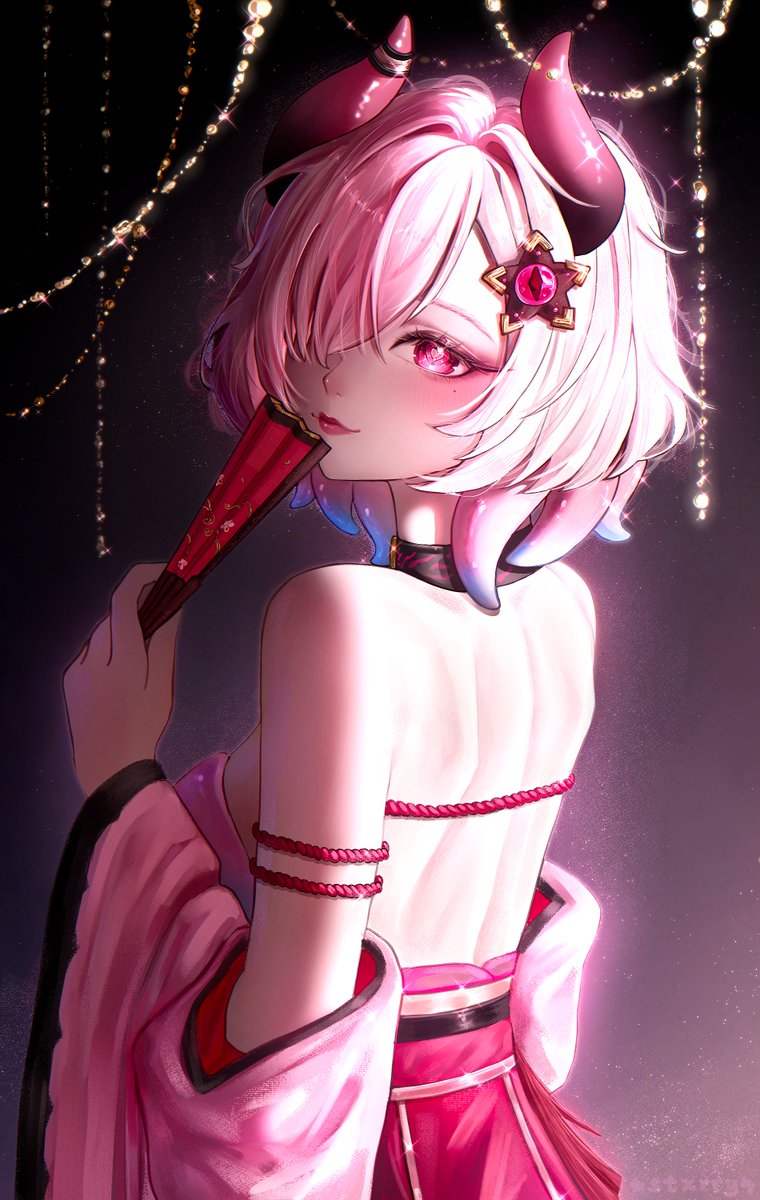 another submission for <a href="/IomayaAF/">🐙🌸</a> art contest!
i love drawing this oc so much ahh such a pretty design :3

#artwork #iomayart