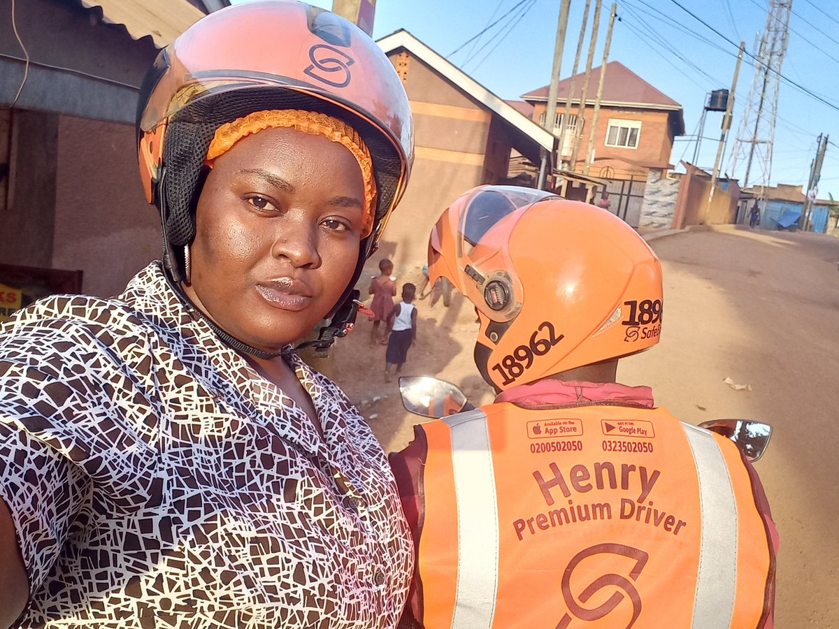 Sharonsandra1's tweet photo. Thursday evenings hit differently @SafeBoda
#Yambalahelmetyo 
#SafeBodaAt10 https://t.co/tReSXYB63N