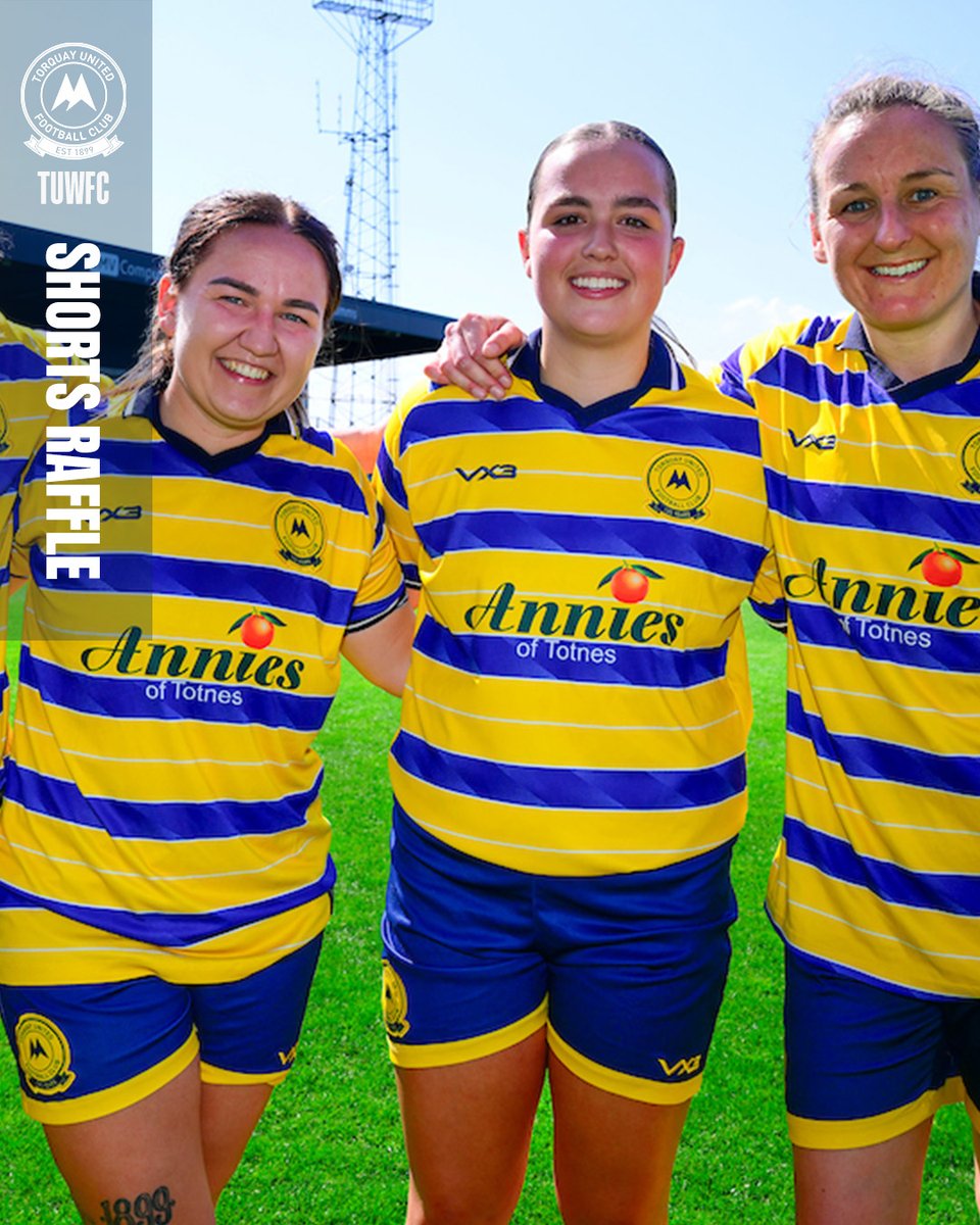 Torquay United FC (@tufc1899) on Twitter photo ๐ก๐ต ๐ง๐จ๐ช๐๐ ๐ฆ๐ต๐ผ๐ฟ๐๐ ๐ฅ๐ฎ๐ณ๐ณ๐น๐ฒ
Enter NOW to be in with a chance of your business of chosen charity adorning the <a href="/TorquayWomenFC/">Torquay United Women FC</a> shorts this season.
READ MORE: tinyurl.com/4b6j5nnh
#tuwfc ๐ก๐ต ๐ง๐จ๐ช๐๐ ๐ฆ๐ต๐ผ๐ฟ๐๐ ๐ฅ๐ฎ๐ณ๐ณ๐น๐ฒ
Enter NOW to be in with a chance of your business of chosen charity adorning the <a href="/TorquayWomenFC/">Torquay United Women FC</a> shorts this season.
READ MORE: tinyurl.com/4b6j5nnh
#tuwfc
