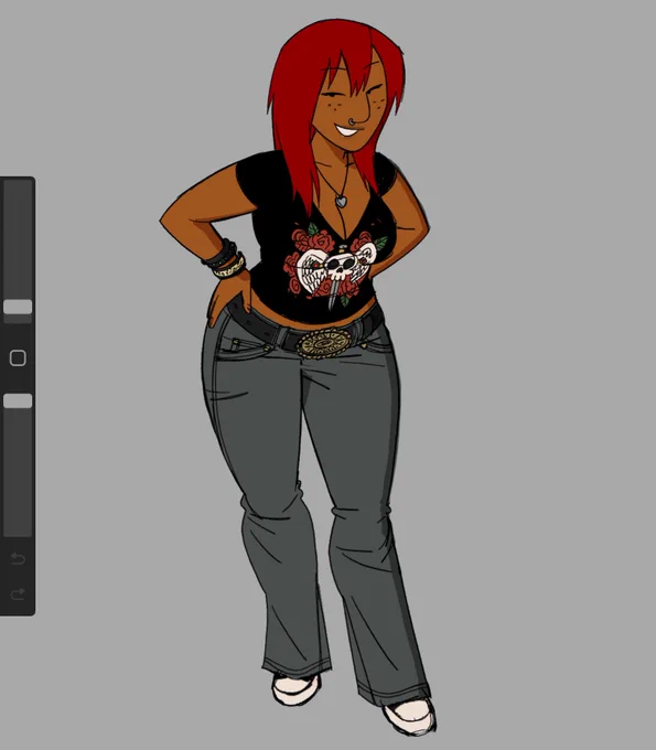I didn't liked the last 2009 Kate I did so I redraw her