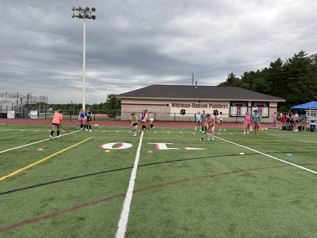 Day 4 of Panther FH camp saw some awesome scrimmage play from our campers! Excited to see how everyone looks full field tomorrow for our last day! 🏑