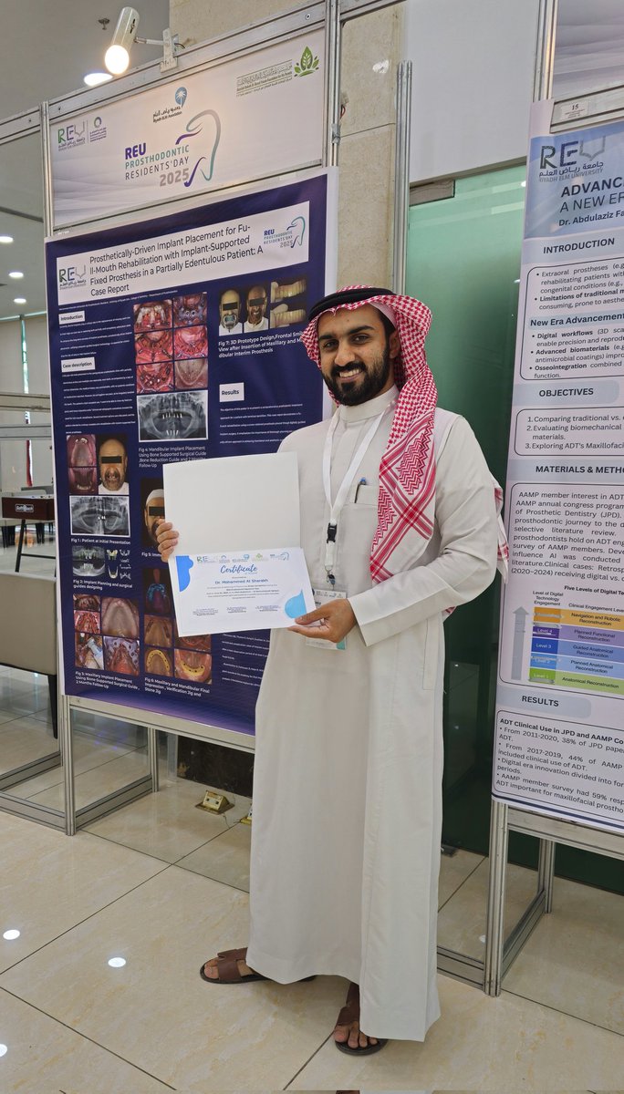 Dr.Möhammed AIsharekh🍁 (@hiviod) on Twitter photo Alhamdulillah 🙏
It’s such a pleasure to be part of this outstanding event ,let alone winning the poster presentation competition!🥇
I'm sure everyone is pleased and amazed with this scientific meeting and look forward for more of this success in the upcoming events. Alhamdulillah 🙏
It’s such a pleasure to be part of this outstanding event ,let alone winning the poster presentation competition!🥇
I'm sure everyone is pleased and amazed with this scientific meeting and look forward for more of this success in the upcoming events.