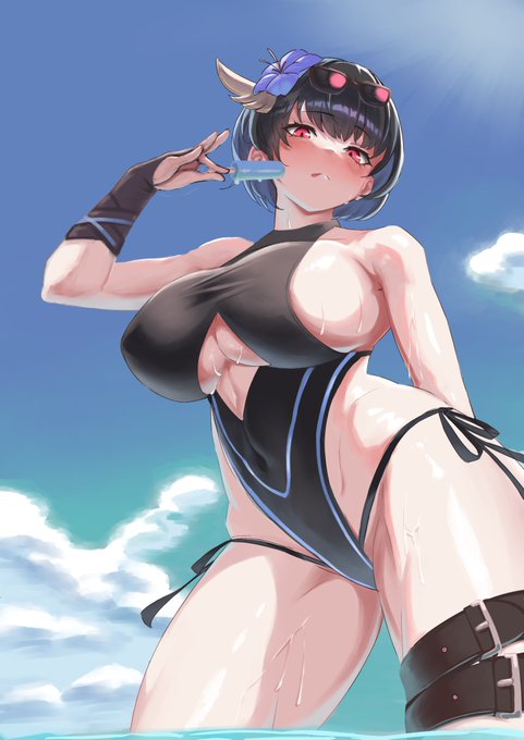 描いていただきましたわ #アシュア #Skeb #Commission