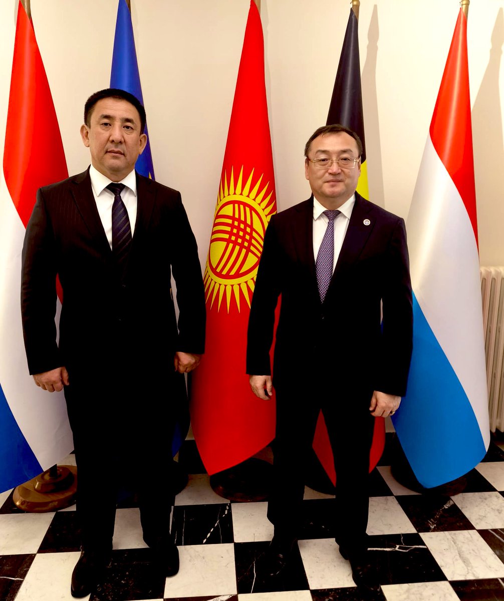 kgembassybe's tweet image. Amb. Aidit Erkin participated in the 145th/146th Sessions of the Customs Co-operation Council. On this occasion, the Chairman of the State Customs Service of the 🇰🇬 was hosted at the Embassy for a friendly lunch, during which prospects for further cooperation were discussed.