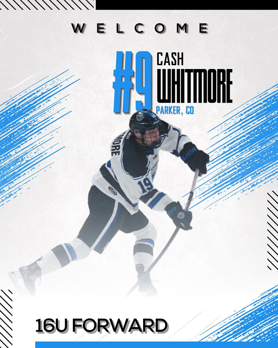 NCA_Knights's tweet photo. 🚨KNIGHTS SIGNING🚨

Please welcome, 16U Forward from Parker, CO, Cash Whitmore! 👏🏼

“I am most excited about learning the word on god and becoming brothers with me team there.”

Welcome Cash! ⚔️ https://t.co/VPrdZEfGaG