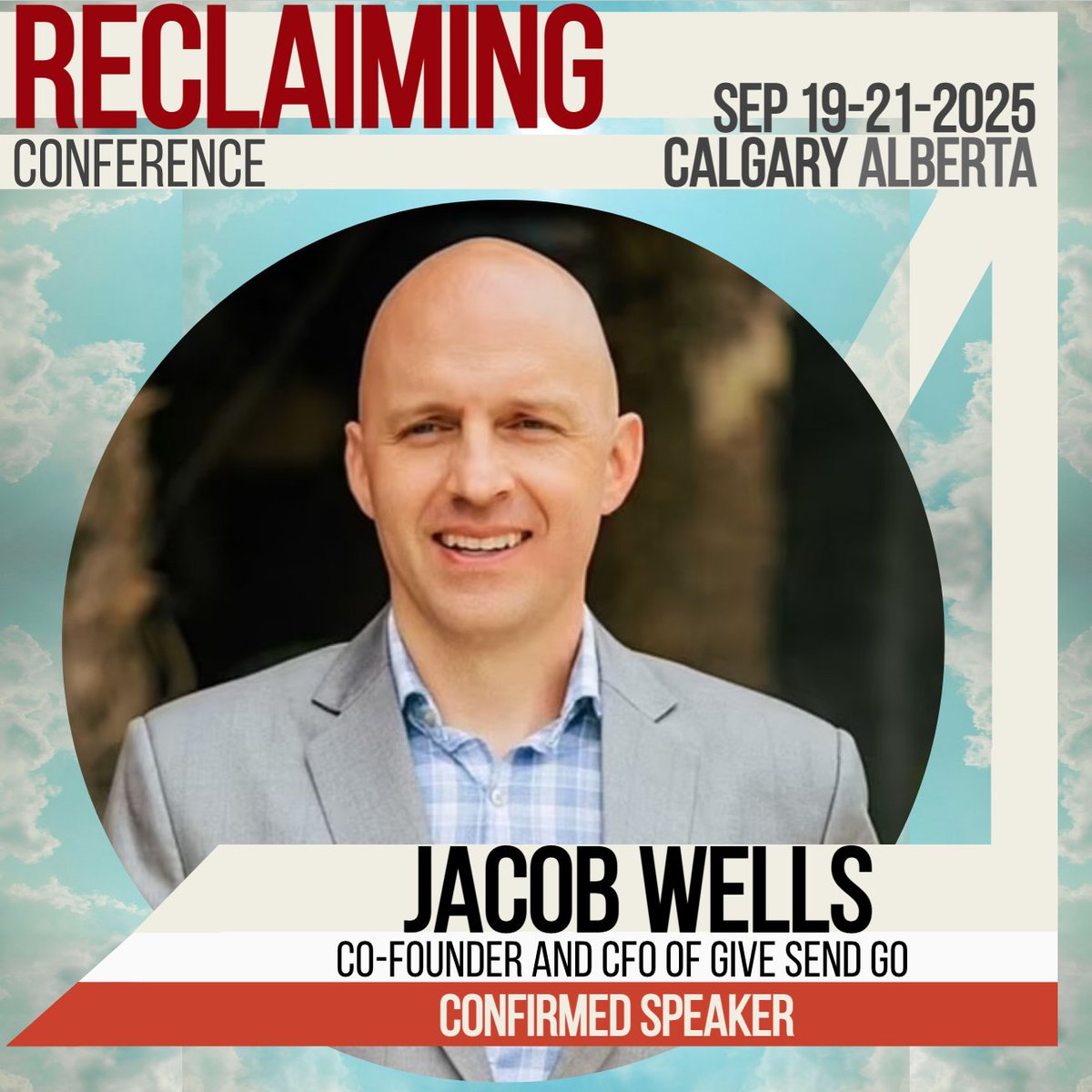we_unify's tweet image. You're invited to join @jacobawells in Calgary, Alberta for the 2025 Reclaiming Conference which will be taking place from September 19-21 this Fall at the BMO Centre. Register at weunify.ca to learn more as we'll be assembling over 40 speakers for this important…