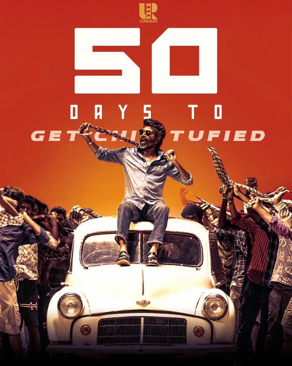 UmaaRajendra's tweet image. #Coolie&apos;s power to take over the world by storm 🌪️ 50 days to go for Thalaivar Darisanam 😎 #Coolie #CoolieatRajendra #GetChikitufied