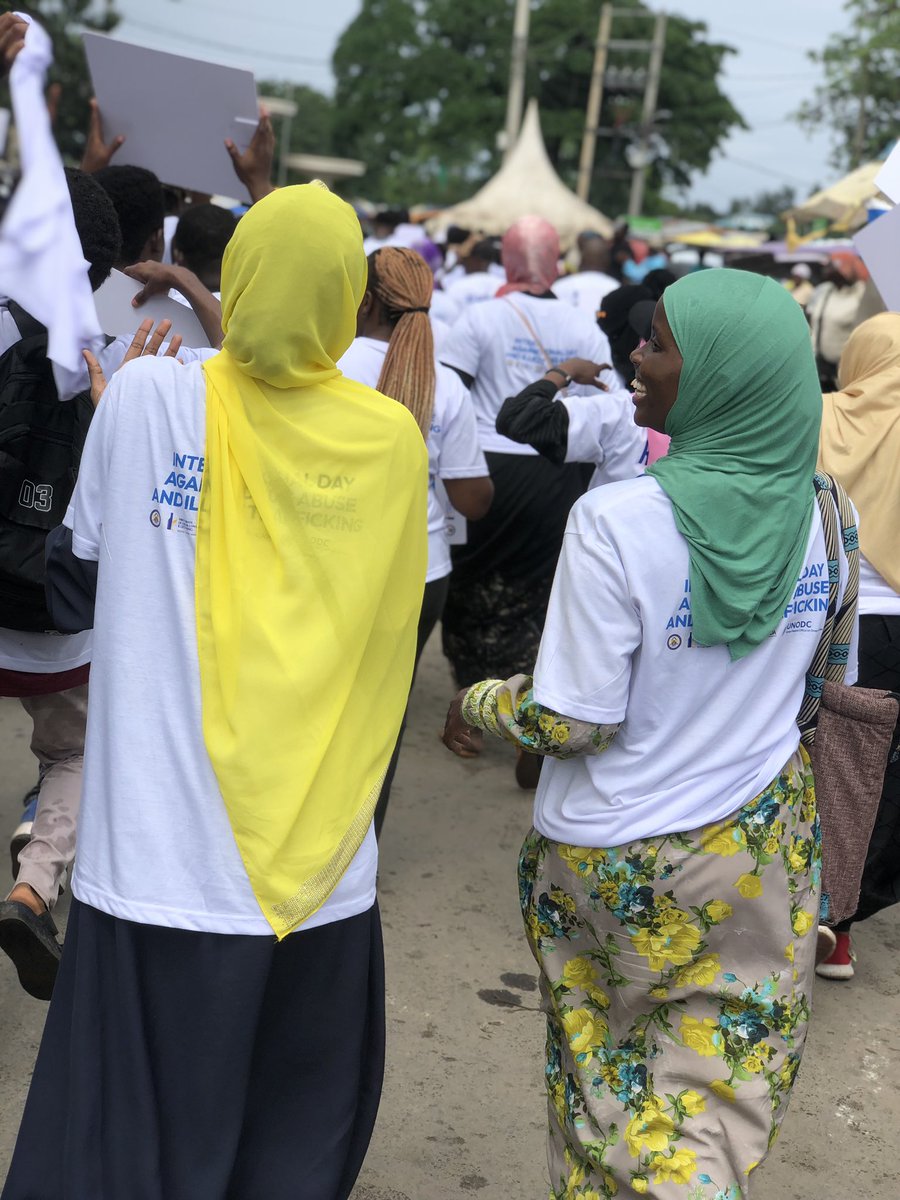 SCoastcbo90450's tweet photo. Today we joined the International Day Against Drug Abuse Walk from the Governor’s Office to Mama Ngina Waterfront.
Great to see youth, CSOs & Gov’t unite to say NO to drugs & YES to purpose!
#SheForwardCoast
#SayNoToDrugs
#YouthPower
#Mombasa
#26June
#DrugFreeGeneration https://t.co/nyA6UWI7HR