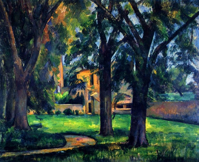 Asi pintaba Paul Cézanne