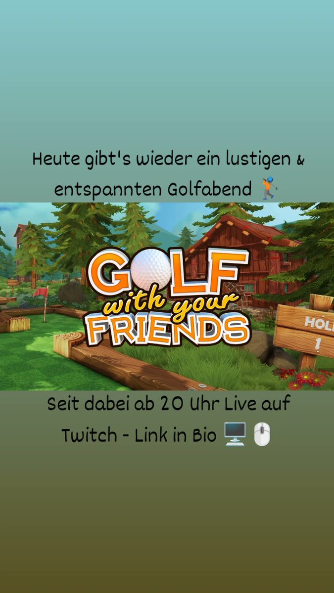 DerPfeffie's tweet photo. Golfabend 🏌🏿 
#golfwithyourfriends #communityabend #der_pfeffie #stream #streaming #twitch #twitchlive #twitchtv #twitchtvgaming #twitchtvstreamer #twitchde #twitchkleinestreamer #twitchdeutschland  #twitchgamer #twitchgaming #twitchstreamer #twitchstreaming #twitchaffiliate https://t.co/re0OLjgD1t