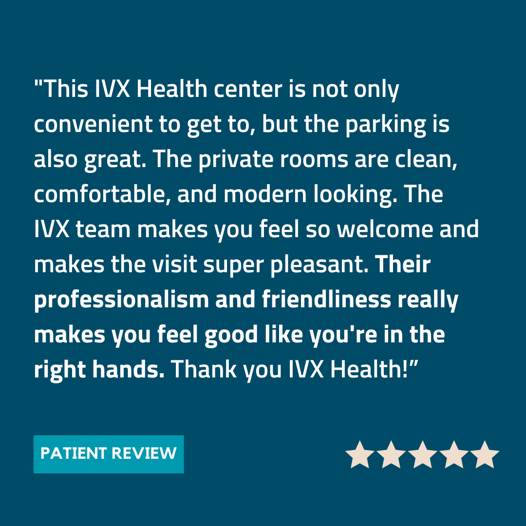 IVXHealth's tweet photo. Our 130+ freestanding infusion centers are intentionally designed with the patient in mind – equipped with friendly and professional clinicians, private suites, and other amenities to ensure an exceptional experience at every visit.

#ivxhealth #infusioncenter #infusion https://t.co/R5srgsesnw