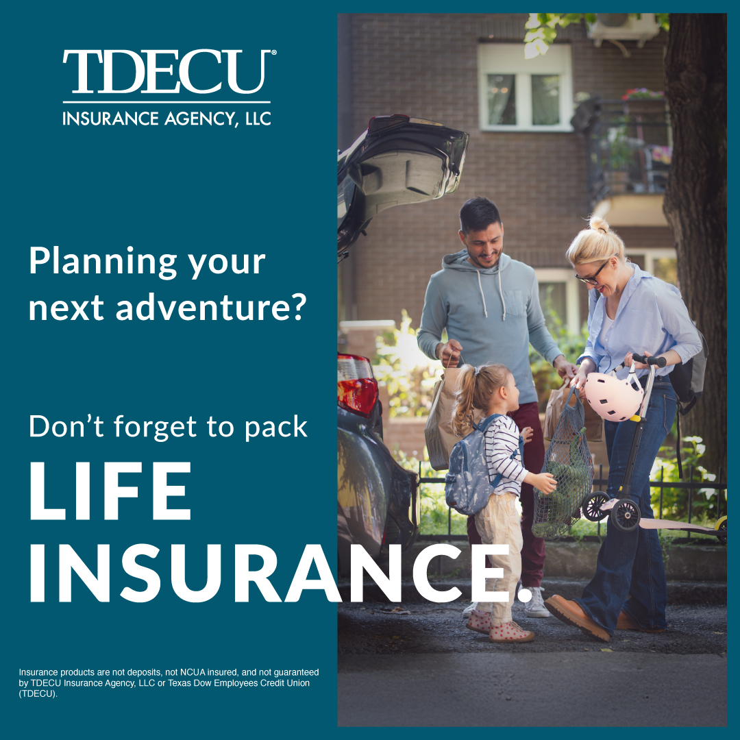 Planned a whole vacation, down to the snacks. 🏖️ 
But haven’t planned for the unexpected? 
Life insurance takes one convo. 
Way less stressful than packing. #PackThisToo 

bit.ly/45YcTTJ