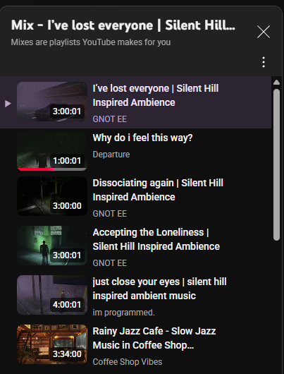 "You're so vibrant and cheerful!"

I.... have my nights too, don't worry.