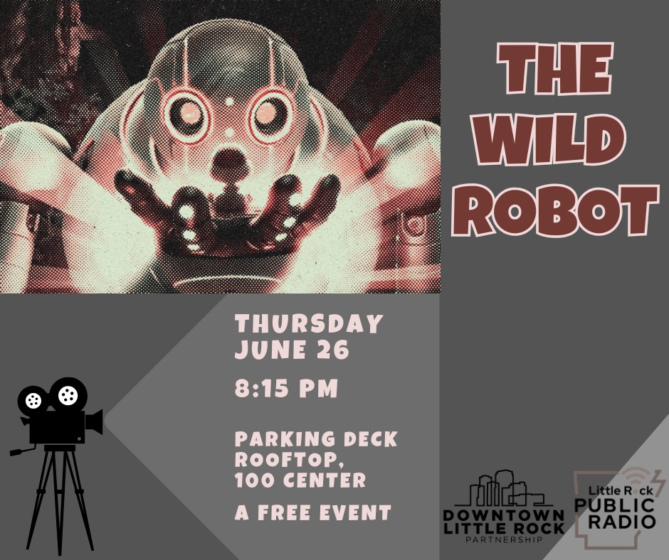 Bring a blanket &amp; your favorite people for a laid-back evening under the stars. The Wild Robot (PG) is a heartwarming tale of connection, survival, and the beauty of nature.
Movie's at sunset but come early to grab a spot!
<a href="/StonesThrowBrew/">Stones Throw Brewing</a> &amp; water will be available for purchase.