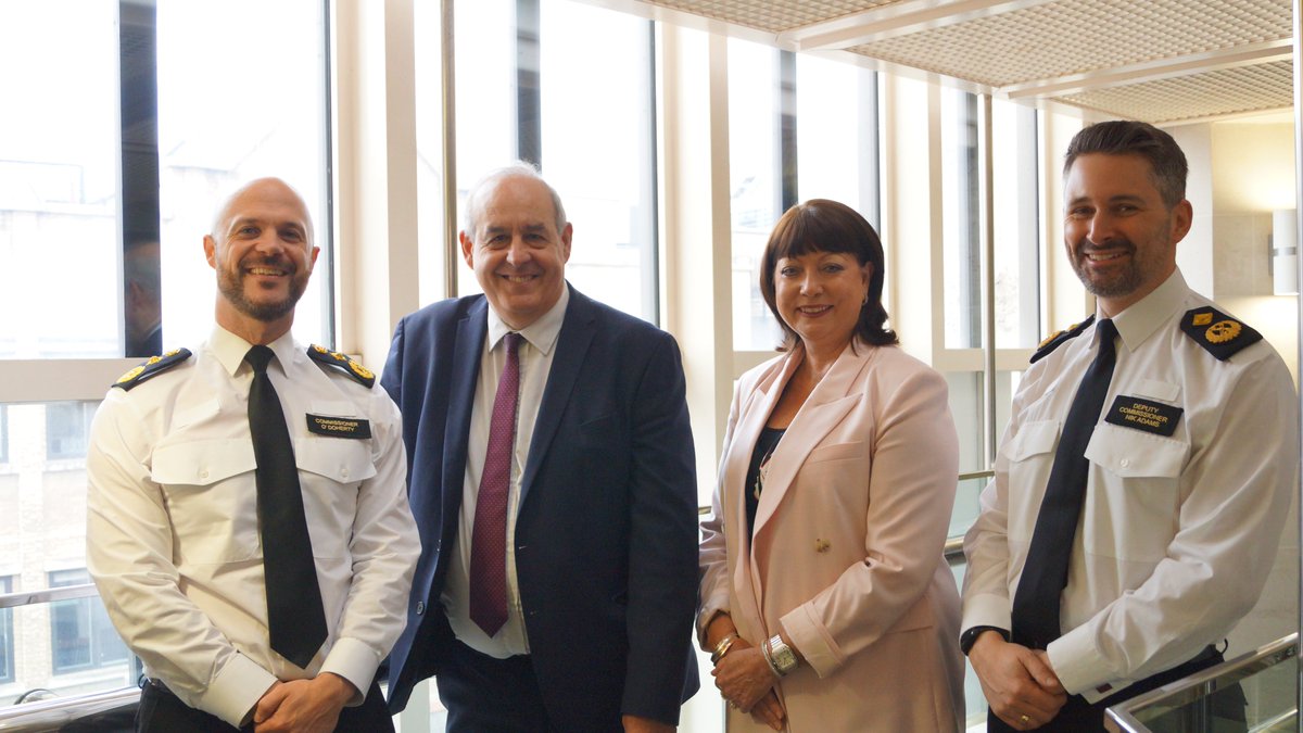 City of London Police (@citypolice) on Twitter photo Today we welcomed <a href="/ukhomeoffice/">Home Office</a> Minister for Fraud, Lord Hanson, to discuss our fight against fraud.
We shared progress on replacing Action Fraud, advancing the national strategy, and the vital partnerships driving our mission to make the UK a hostile place for fraudsters. Today we welcomed <a href="/ukhomeoffice/">Home Office</a> Minister for Fraud, Lord Hanson, to discuss our fight against fraud.
We shared progress on replacing Action Fraud, advancing the national strategy, and the vital partnerships driving our mission to make the UK a hostile place for fraudsters.