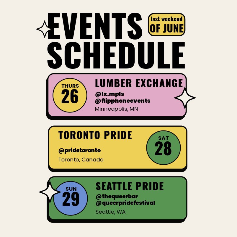 Hope to see y’all this weekend!! 💕