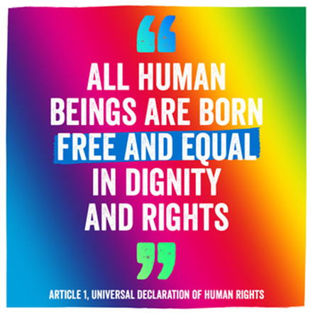 Everyone, regardless of their sexual orientation or gender identity, deserves equal access to opportunities and services and their safety should be protected #LoveIsLove #Pride #PrideMonth