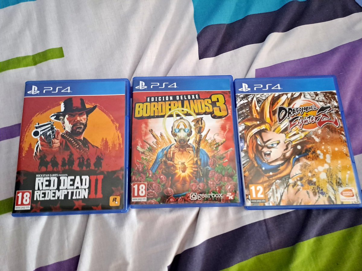 Las compritas de hoy!

Larga vida al formato físico!

<a href="/PlayStationES/">PlayStation España</a> <a href="/RockstarGames/">Rockstar Games</a> <a href="/BandaiNamcoES/">Bandai Namco España</a> <a href="/GearboxOfficial/">GearboxOfficial</a> <a href="/2K/">2K</a>