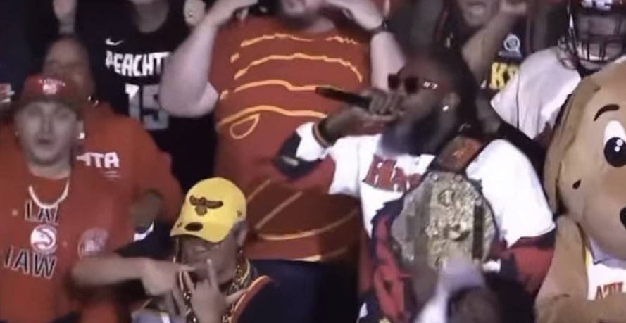 Yuriy Andriyashchuk🇺🇦 (@yuriyatl) on Twitter photo When <a href="/PastorTroyDSGB/">PASTORTROYDSGB</a> was performing in our FanDuel 404 Crew section at a <a href="/ATLHawks/">Atlanta Hawks</a> game in 2024.🔥I’m on the left side of the pic. Troy’s always a real one. #TrueToAtlanta When <a href="/PastorTroyDSGB/">PASTORTROYDSGB</a> was performing in our FanDuel 404 Crew section at a <a href="/ATLHawks/">Atlanta Hawks</a> game in 2024.🔥I’m on the left side of the pic. Troy’s always a real one. #TrueToAtlanta