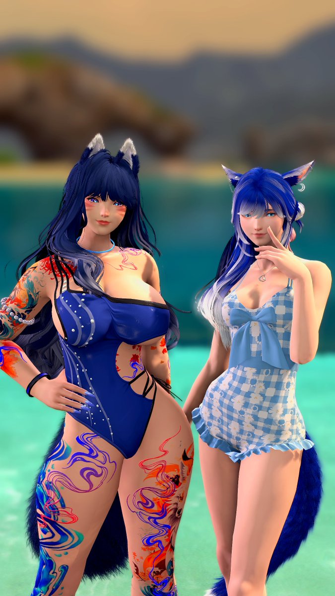 A fellow blue fox at #ffxivsummerbash.💙🦊
<a href="/Remy_XIV/">Remy</a>