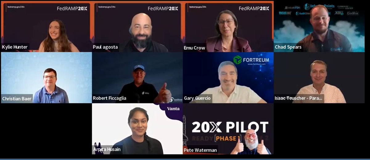 📢It's official. #FedRAMP20x is something worth talking about.

View the <a href="/FedRAMP/">FedRAMP</a> CWG to hear first-hand 20x1 pilot experiences from #cloud providers and 3PAOs.

🎞️youtu.be/t2RHRWXcsIs

#FedRAMP #SaaS #PaaS #IaaS #govtech #AI #cybersecurity #tech #ATO #Innovation
