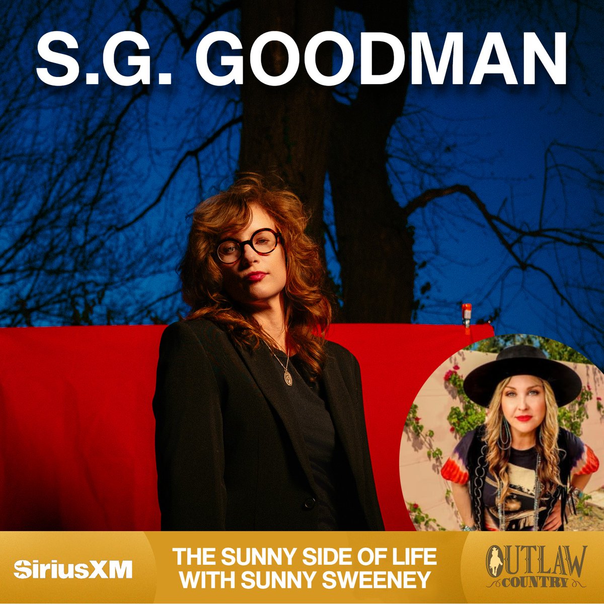 Coming up on The Sunny Side of Life w/ <a href="/GettinSweenered/">SUNNY SWEENEY</a>, Sunny sits down with singer-songwriter S.G. Goodman to discuss her new album "Planting By The Signs." Catch it at 7pm ET or listen anytime in the <a href="/SIRIUSXM/">SiriusXM</a> app!