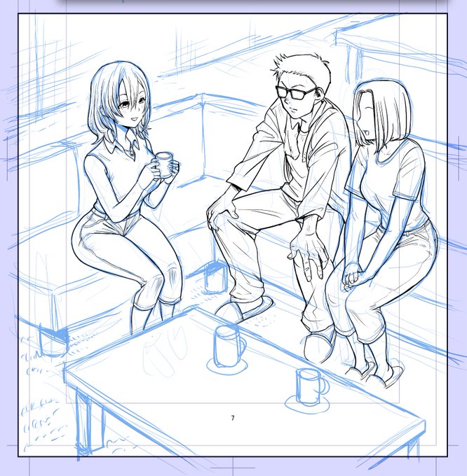 日常をしっかりと描く事によってエロシーンに入った時に振り幅デカくするというベタベタな手法(☝︎ ՞ਊ ՞)☝︎ 