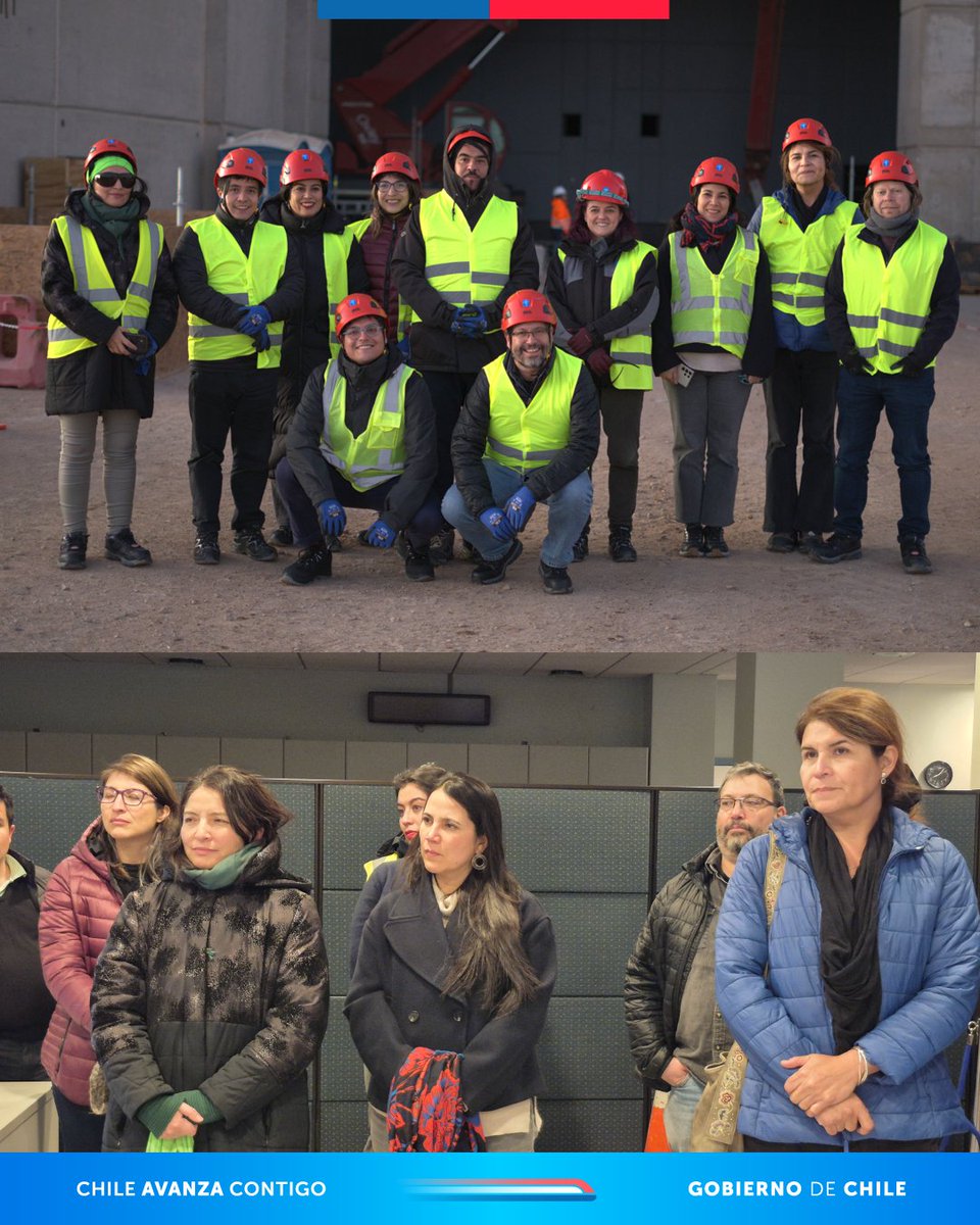 🔭 El Subsecretario de Ciencia, Cristian Cuevas, y la Seremi de Antofagasta y #Atacama, Romina Figueroa visitaron el Observatorio #Paranal en #Antofagasta, junto a la Comisión Ministerial para Áreas de Valor Científico y de Investigación para la Observación Astronómica 🌌