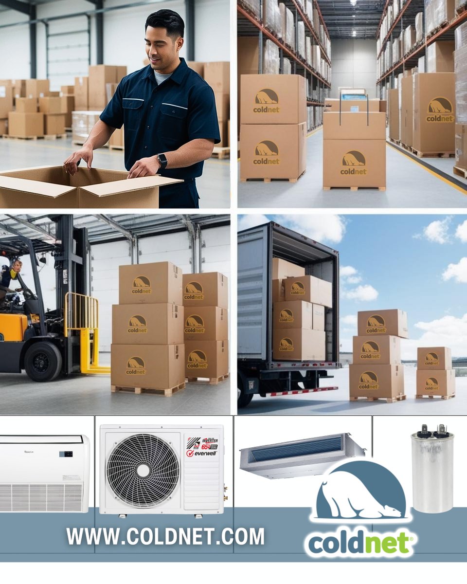 ColdNetOfficial's tweet image. From our warehouse to your door—how Coldnet delivers HVAC parts, fast and safe.

#Coldnet #FreeShipping #PickUpMiami #HVAC