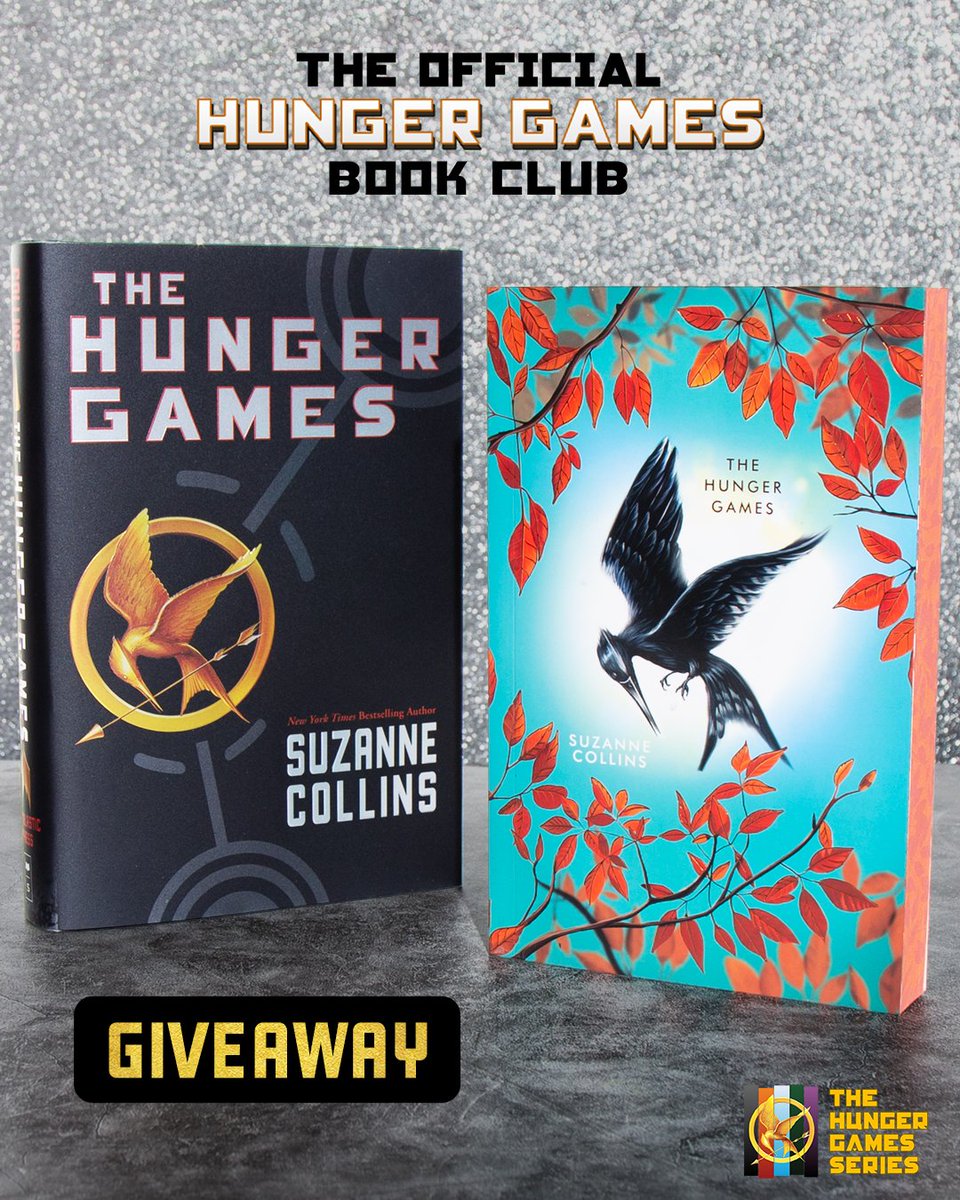 Hey, Tributes! 1 lucky entrant will win a hardcover copy of The Hunger Games + an exclusive bookplate signed by Suzanne Collins. 5 runners-up will win a copy of The Hunger Games in paperback with stenciled edges. Enter for your chance to win forms.gle/uwCFQB9Lk3QSfd…