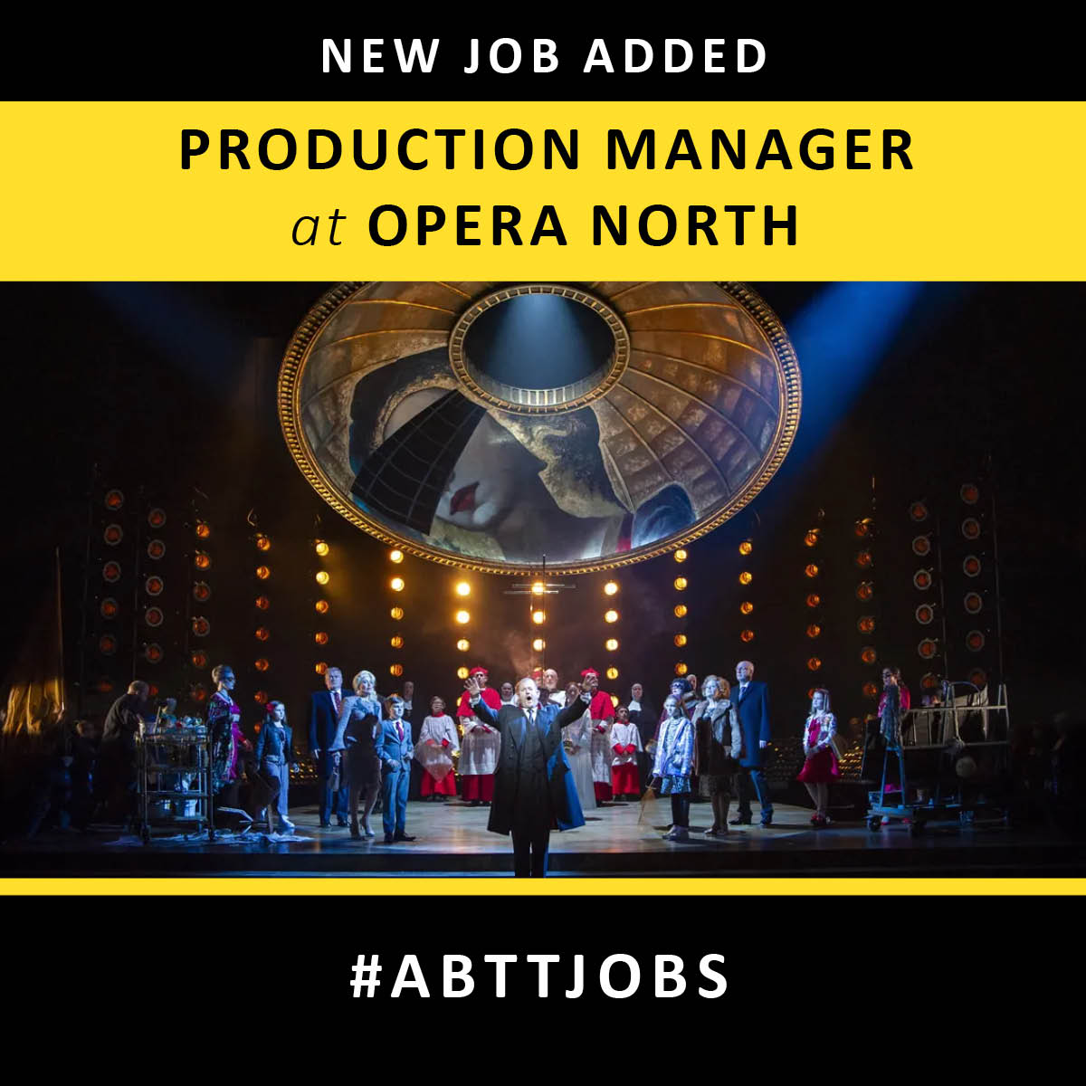 theabtt's tweet image. Opera North (Leeds) is looking for an experienced and well-motivated individual to fill the role of Production Manager. 

Find out more and apply now here: abtt.org.uk/jobs/productio…

#ABTTjobs #OperaJobs