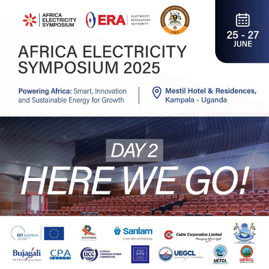 kasyate's tweet photo. Have not moderated a panel with HEAVY panelists like I did today at the @ERA_Uganda organized #aes2025 on #ShapingAfricaEnergyFuture! Only PhDs chiming in on Policy&amp;Regulation,Innovation&amp;Tech,Finance&amp;Investment,Research&amp;Data,Energy access&amp;Just transition,Regional power trade etc https://t.co/VEoVItAc9u