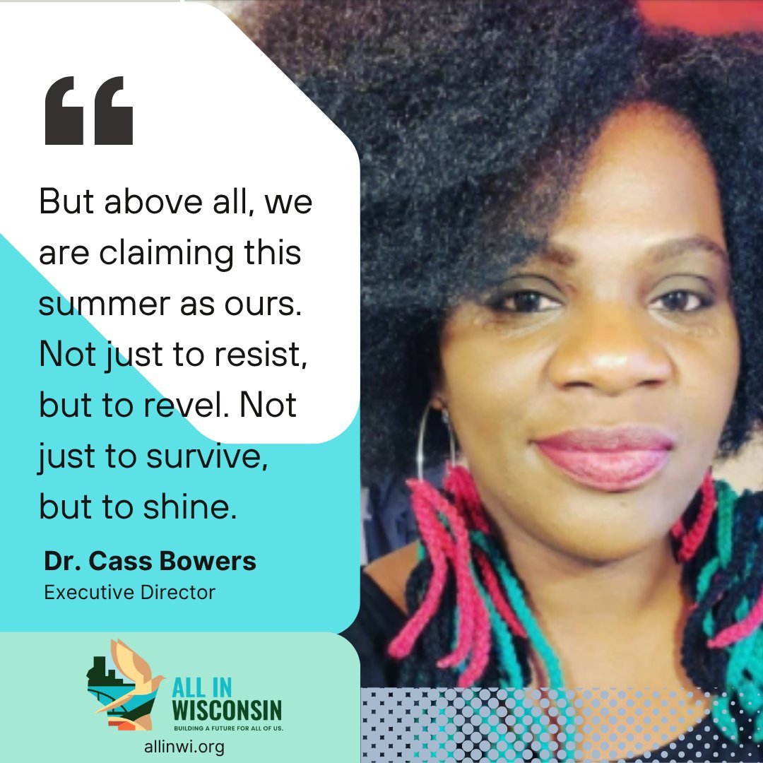 Dr. Cass states that, “This is our season, Wisconsin!” #ICYMI: Check out her latest blog to see why!