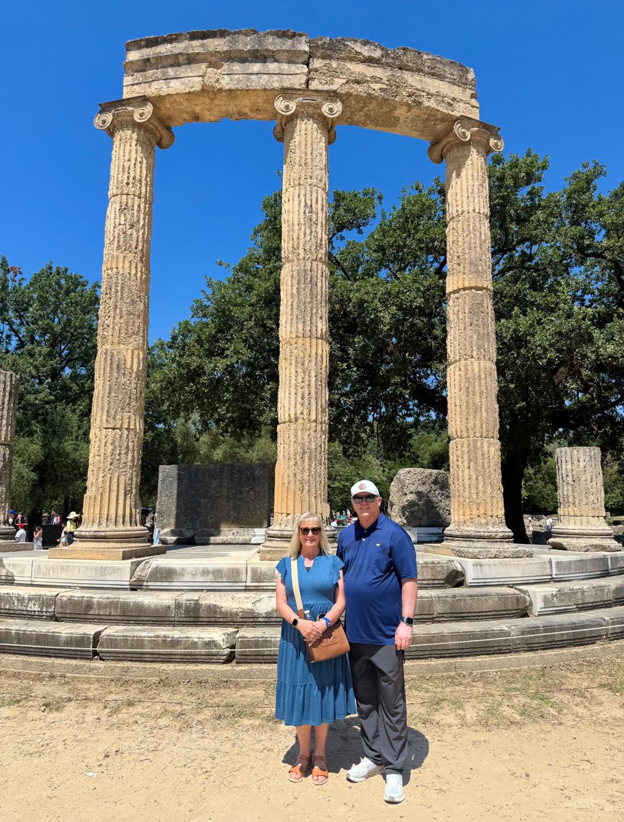 PaulChappell's tweet photo. Athletes came from all over the Greek Empire to run here, at the site of the ancient Olympic Games.
Their dedication is a challenge to us to “run with patience the race that is set before us” (Hebrews 12:1)—with focus, endurance, and our eyes fixed on Jesus.
#JourneysofPaul https://t.co/qpgzW1iuNd